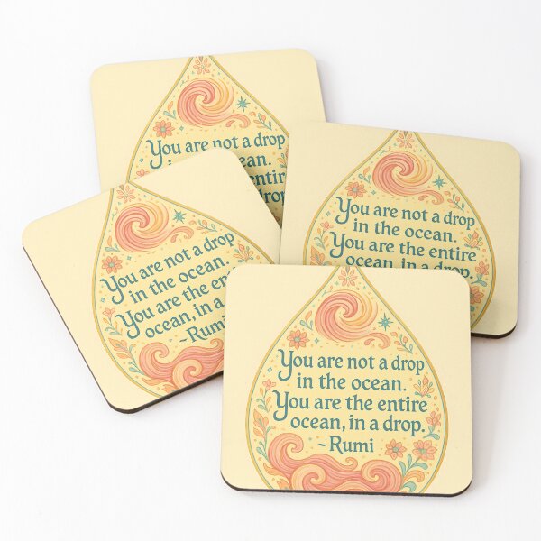 Item preview, Rumi quote sticker designed and sold by HusnMir.