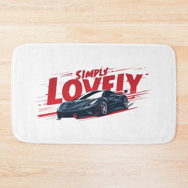 Item preview, Simply Lovely – Minimalist Racing Car Design in Red and Navy designed and sold by Activity01.
