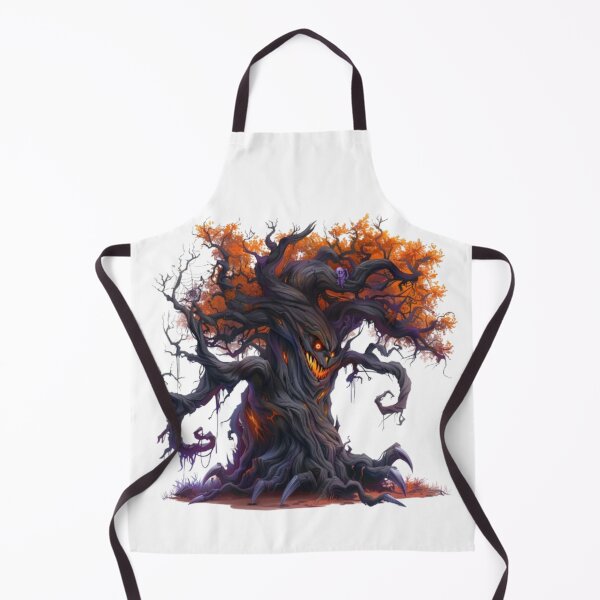 Item preview, Evil Haunted Tree with Glowing Smile designed and sold by AlexLineArt.