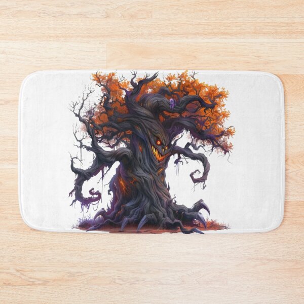 Item preview, Evil Haunted Tree with Glowing Smile designed and sold by AlexLineArt.