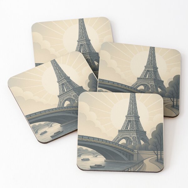 Item preview, Eiffel Tower at Sunrise designed and sold by Czajnikolandia.