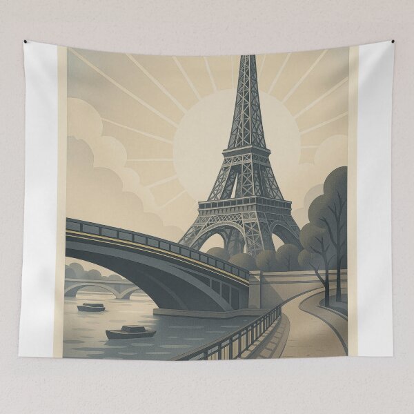Item preview, Eiffel Tower at Sunrise designed and sold by Czajnikolandia.