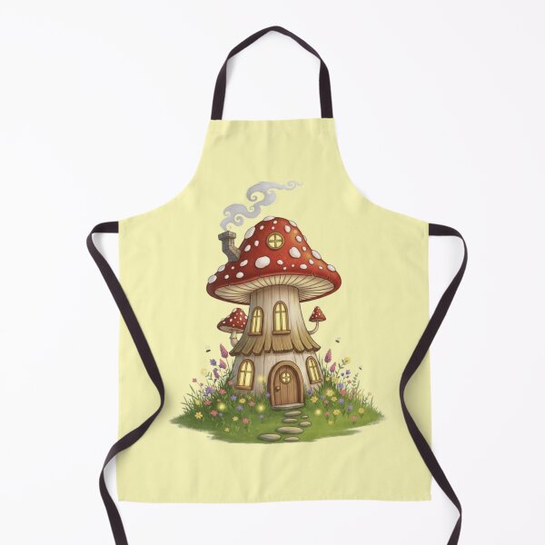 Item preview, Cottagecore Mushroom House designed and sold by Mayverse.