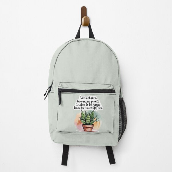 Item preview, I Am Not Sure How Many Plants It Takes to Be Happy, But So Far It’s Not Fifty-Nine – Plant Lover Design designed and sold by EmeraldeaArt.