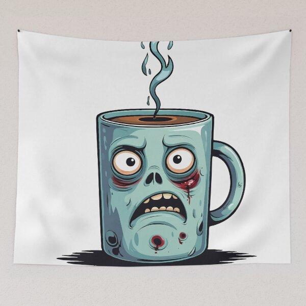 Artikelvorschau, Zombie-Kaffeetasse entworfen und verkauft von pehhappy.