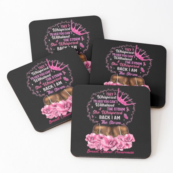 Item preview, In October We Wear Pink Breast Cancer Awareness Black Woman  designed and sold by BASKF.