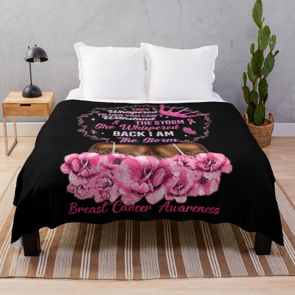 Item preview, In October We Wear Pink Breast Cancer Awareness Black Woman designed and sold by BASKF.