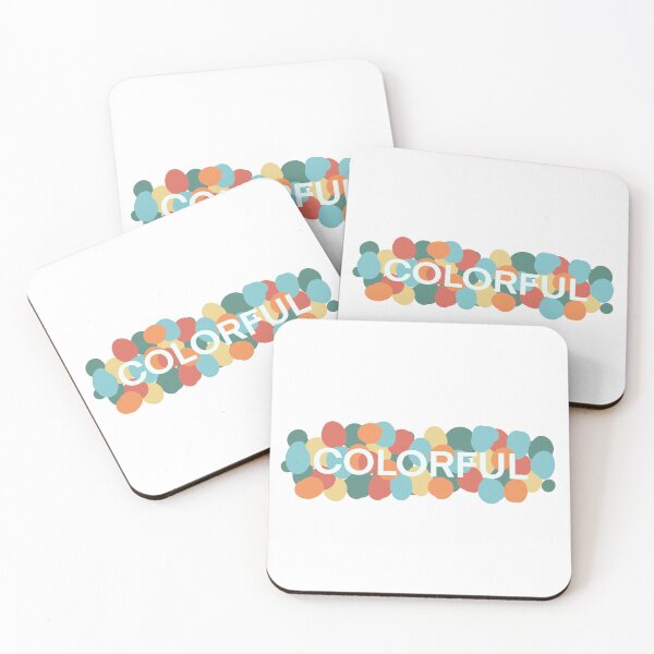 Item preview, Colorful Typography digital design  designed and sold by Art By Kav.