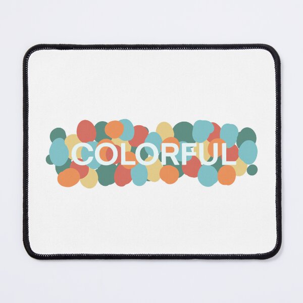 Item preview, Colorful Typography digital design designed and sold by Art By Kav.