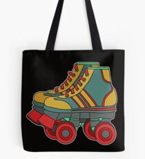 Classic & Cool Tshirt Design Roller Blades Tote Bag