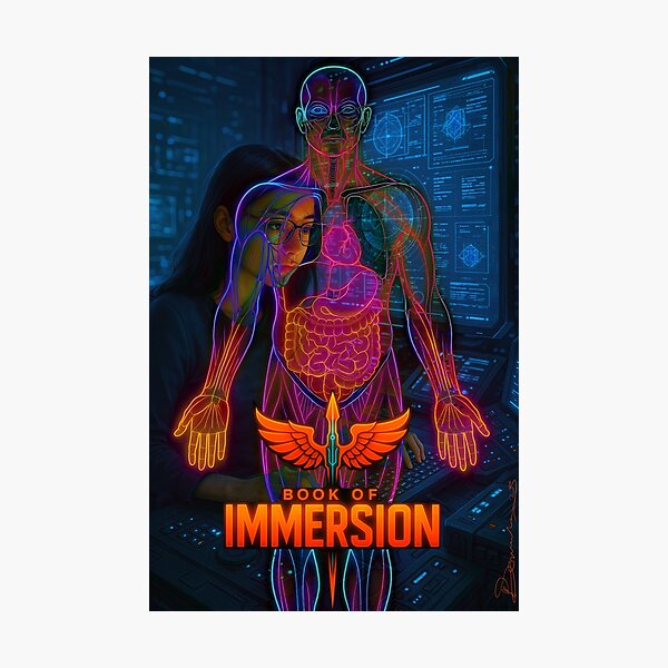 Book of Immersion, Mabel Prepares the Inception  Photographic Print