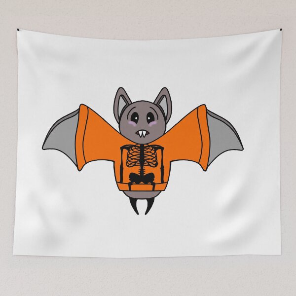 Item preview, Funny Bat Illustration designed and sold by Sartoris Art.