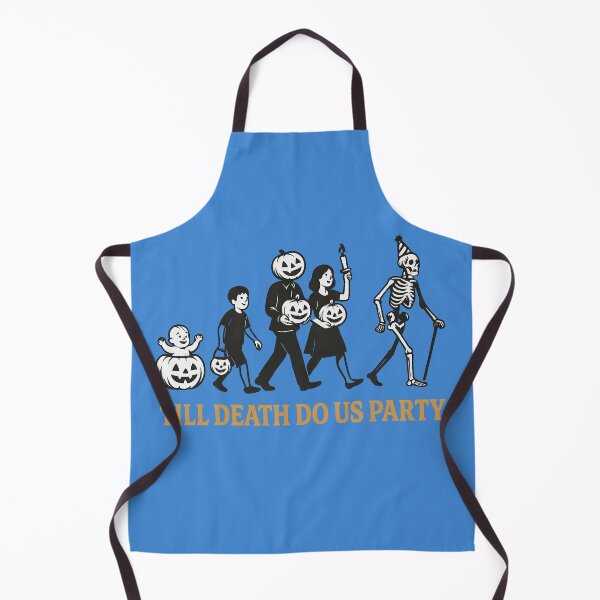 Item preview, Till Death Do Us Party – Halloween Evolution Parody Costume Humor designed and sold by kornkobart.