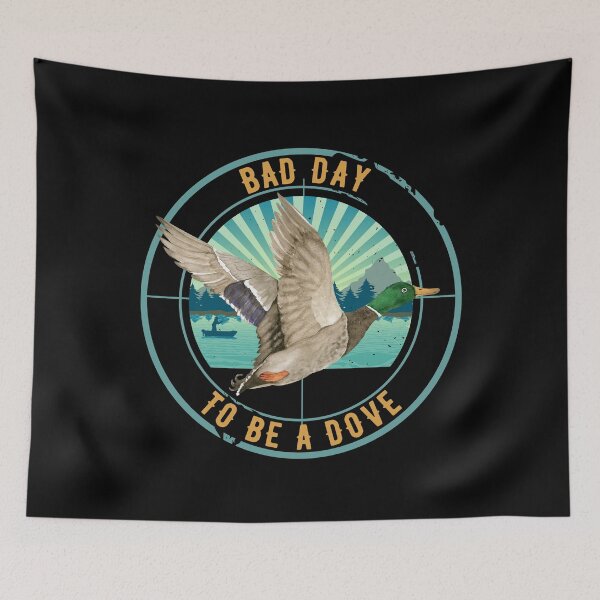 Item preview, Funny Vintage Wildlife Bad Day To Be A Dove Bird Camo Hunting Season Outdoorsman designed and sold by Zayavca.