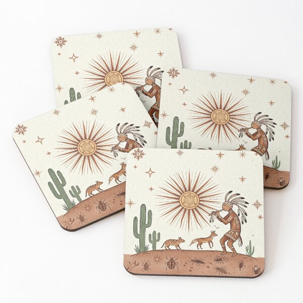 Item preview, Kokopelli Plays the Flute designed and sold by NickoGibson.