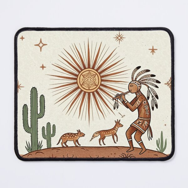 Item preview, Kokopelli Plays the Flute designed and sold by NickoGibson.
