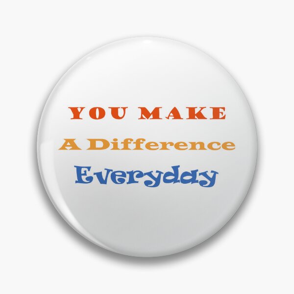 Item preview, Inspirational "You Make A Difference" Quote designed and sold by Apex Designs.