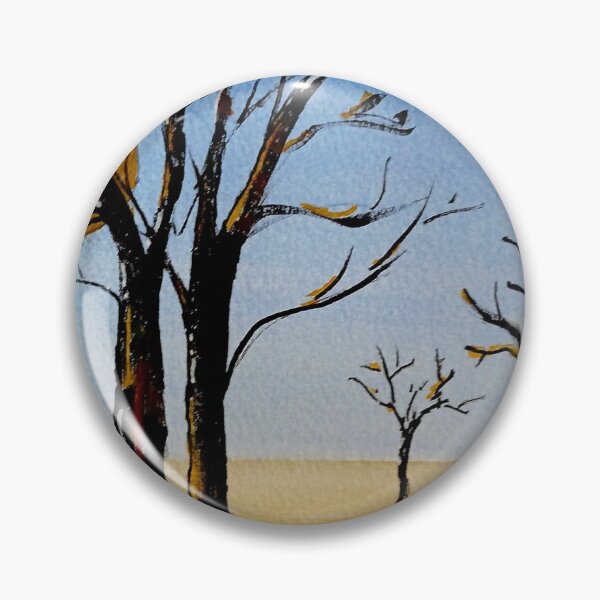 Item preview, Bare trees in sunset designed and sold by Nhojdraw.