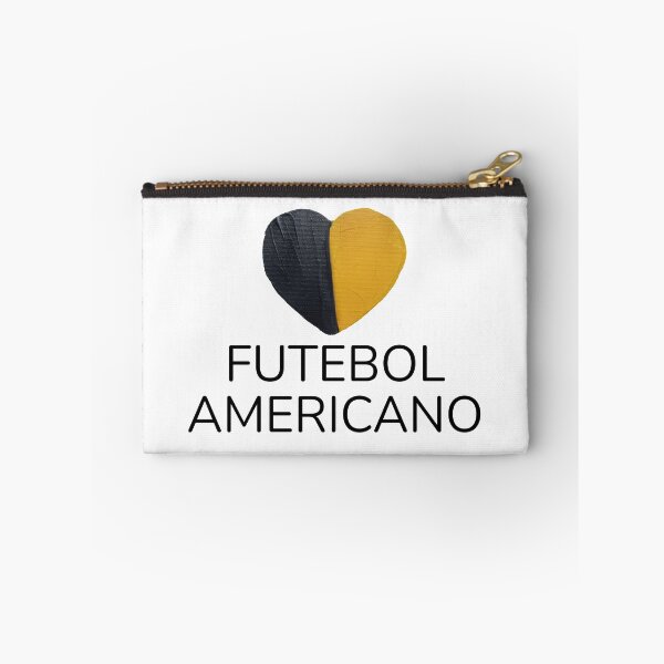 Item preview, Futebol Americano Coração Preto e Dourado Pintado à Mão designed and sold by FABOArt.