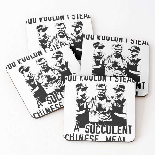 Item preview, YOU WOULDN'T STEAL A SUCCULENT CHINESE MEAL designed and sold by LeoDaVinki.