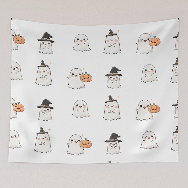 Item preview, Ghost sticker pack designed and sold by MendaciousMina.