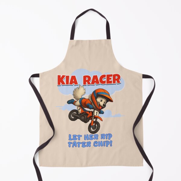 Item preview, Kia Racer - Let Her Rip Tater Chip! designed and sold by ArtRoyal13.