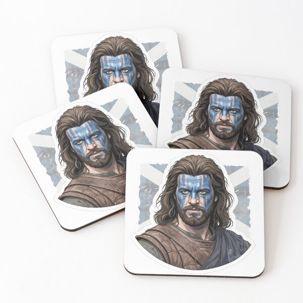 Item preview, William Wallace Portrait designed and sold by pastinprint.