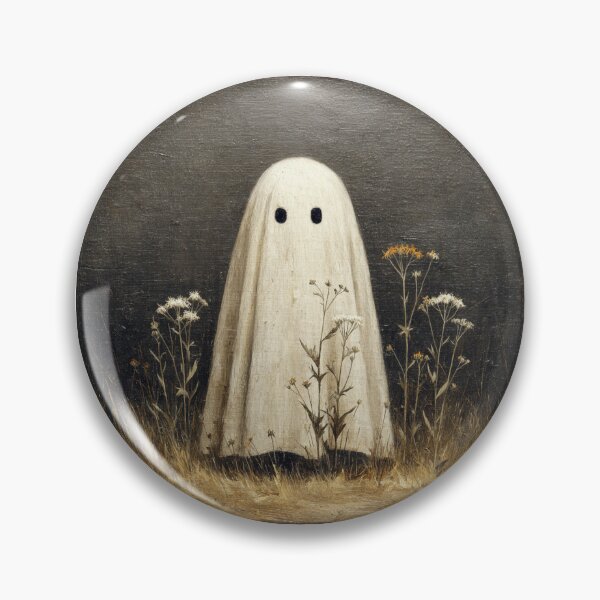 Item preview, Ghost With flowers designed and sold by MendaciousMina.