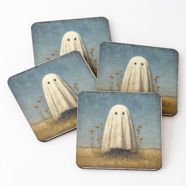 Item preview, Ghost With flowers designed and sold by MendaciousMina.