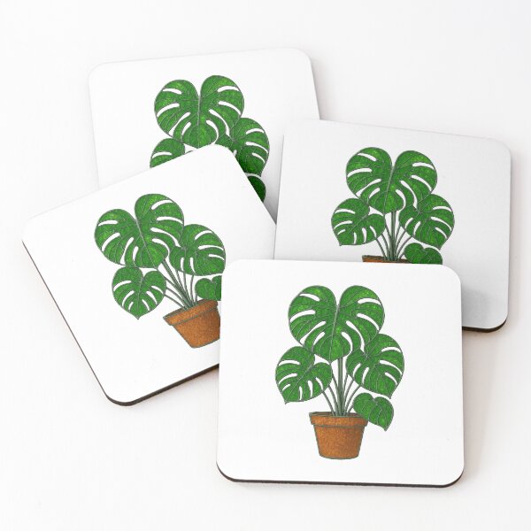 Artikelvorschau, Monstera-Pflanze im Topf entworfen und verkauft von goodtorad.
