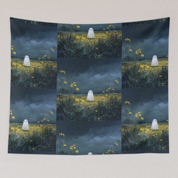 Item preview, Ghost in a field designed and sold by MendaciousMina.
