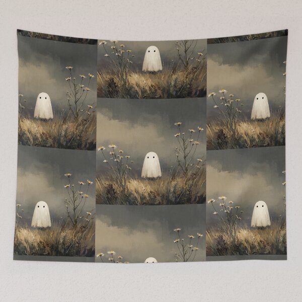 Item preview, Ghost in a field designed and sold by MendaciousMina.