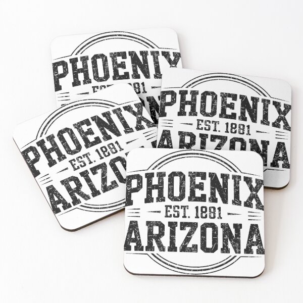 Item preview, Phoenix Arizona Vintage Retro Typography Desert City Design designed and sold by someraargelia.