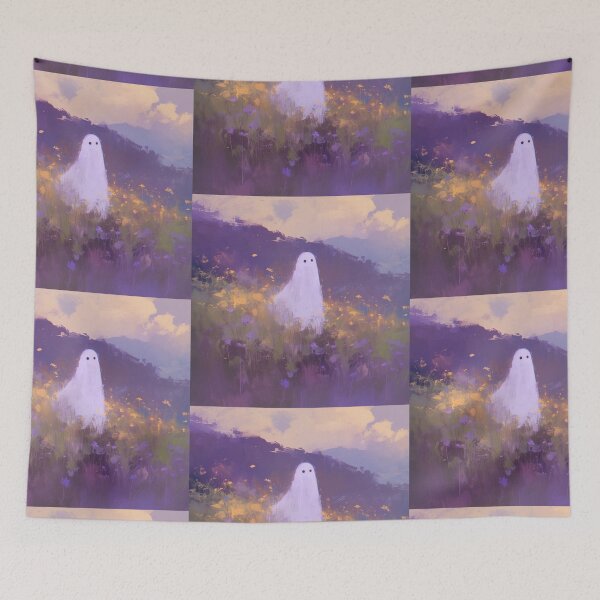 Item preview, Ghost in a field designed and sold by MendaciousMina.