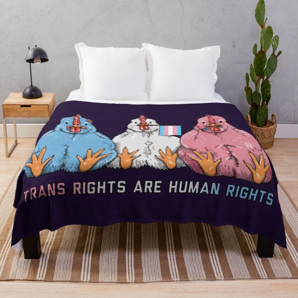 Item preview, Trans Rights are Human Rights Chickies designed and sold by Art by Veya.