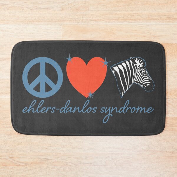 Item preview, EDS Warrior - Peace, Love & Zebra Strength designed and sold by Designs by Jesabee.