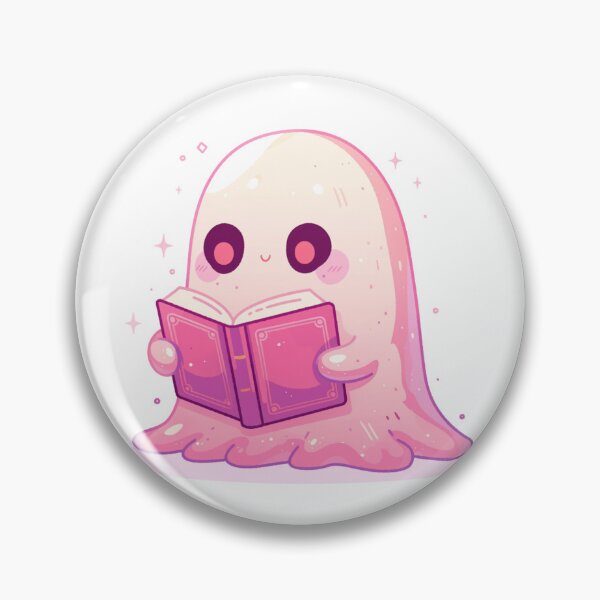 Item preview, Cute Ghost reading a book designed and sold by MendaciousMina.