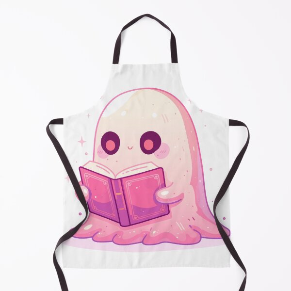Item preview, Cute Ghost reading a book designed and sold by MendaciousMina.