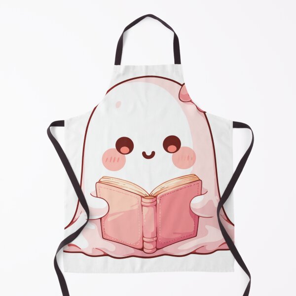 Item preview, Cute Ghost reading a book designed and sold by MendaciousMina.