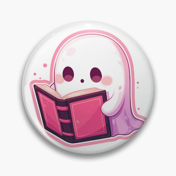 Item preview, Cute Ghost reading a book designed and sold by MendaciousMina.