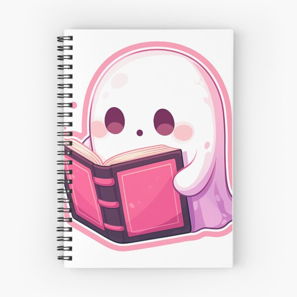 Item preview, Cute Ghost reading a book designed and sold by MendaciousMina.