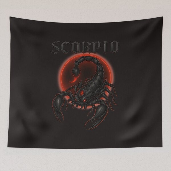 Item preview, Gothic Scorpio Zodiac Sign designed and sold by NoirAuraX.