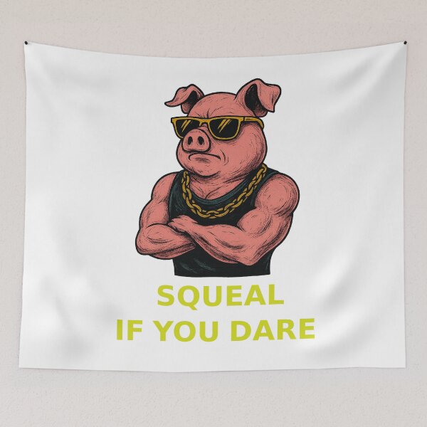 Item preview, Squeal if you dare designed and sold by Mjonkey.