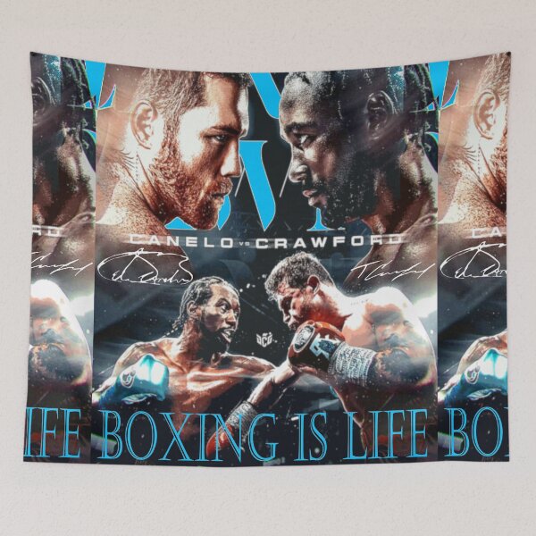 Item preview, Boxing Is Life Super Middleweight World Championship Design designed and sold by EZPAINT.
