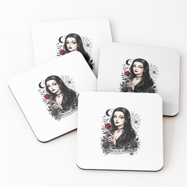 Item preview, Catherine Zeta-Jones Gothic Morticia Addams Inspired Sticker designed and sold by vaanxssaa.