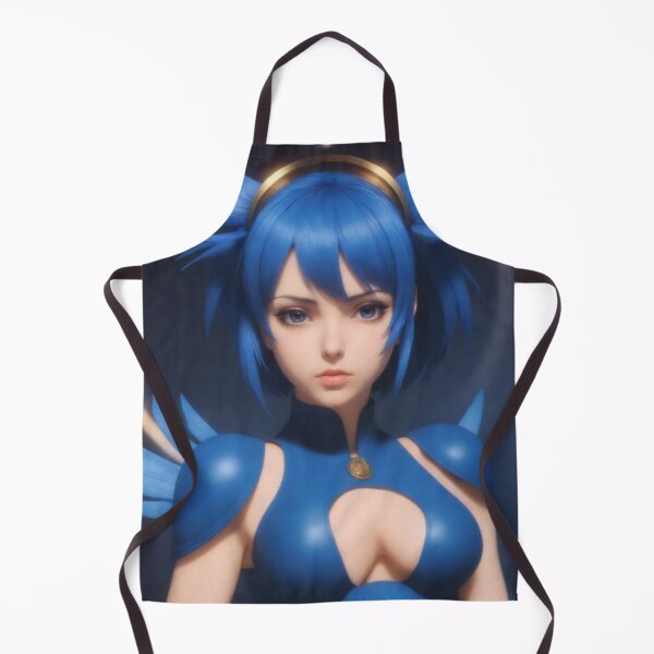 Item preview, Futuristic Angel with Blue Hair and Armor designed and sold by Apex Designs.