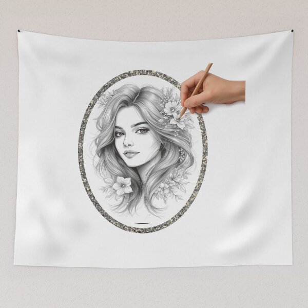 Item preview, Pencil Drawing 7 designed and sold by Hevensgarden.