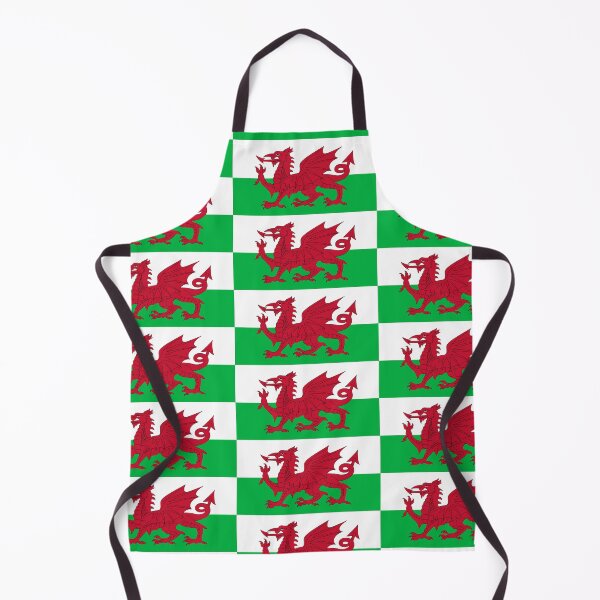 Item preview, Welsh flag - Flag of Wales - Wales Red Dragon designed and sold by HippieWorks.