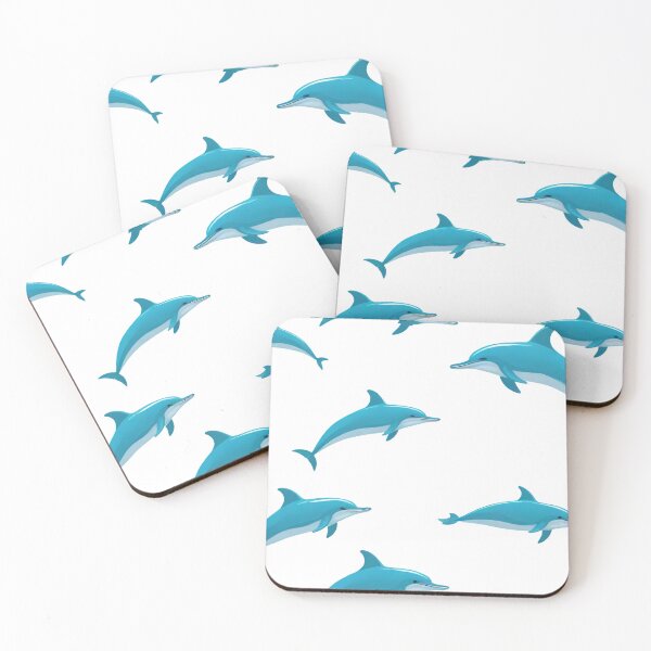 Item preview, Seamless Blue Dolphin Pattern Background designed and sold by Apex Designs.