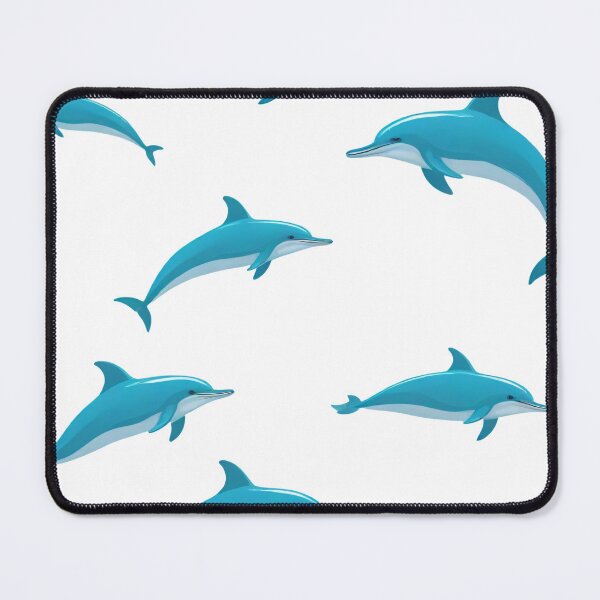 Item preview, Seamless Blue Dolphin Pattern Background designed and sold by Apex Designs.
